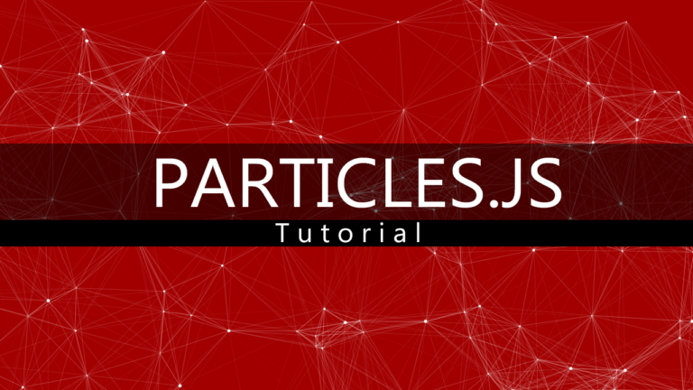 🌟 Tutorial Particles.js - Crear efecto de Partículas con JS | Codigo Fuente