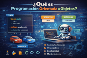 explicacion visual de programacion orientada a objetos poo