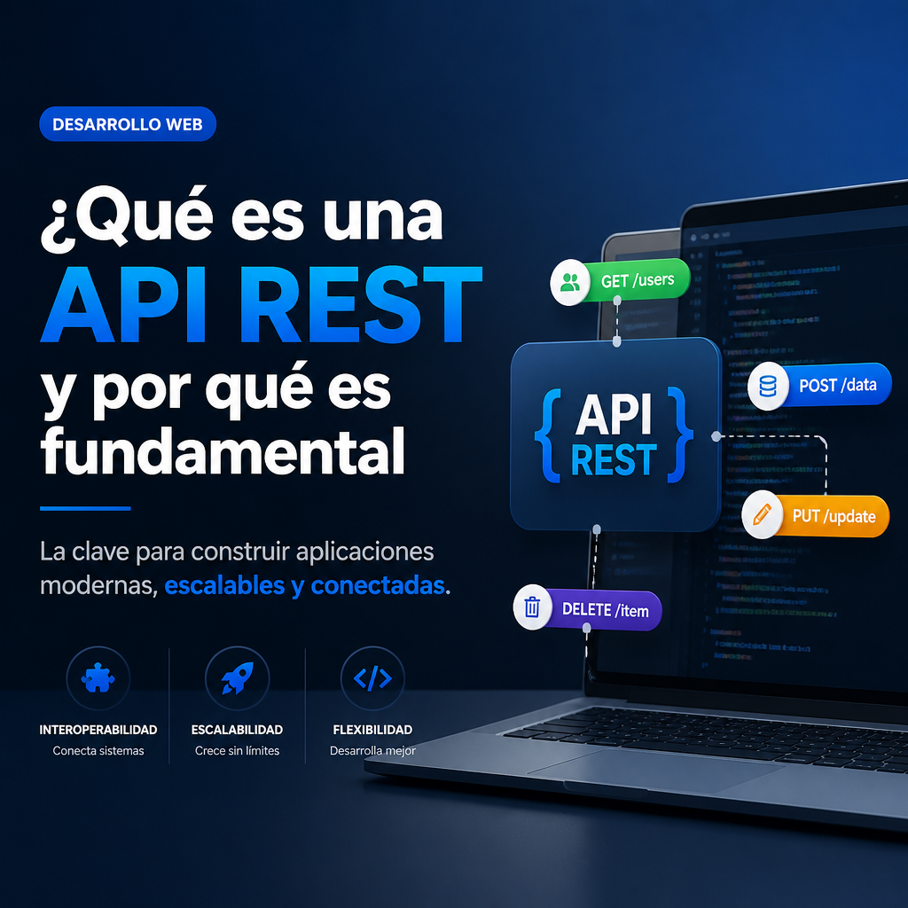Qué es una API REST y por qué es fundamental en el desarrollo moderno