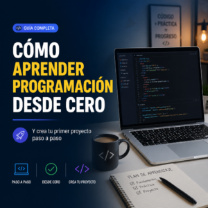 Cómo aprender programación desde cero y crear tu primer proyecto paso a paso
